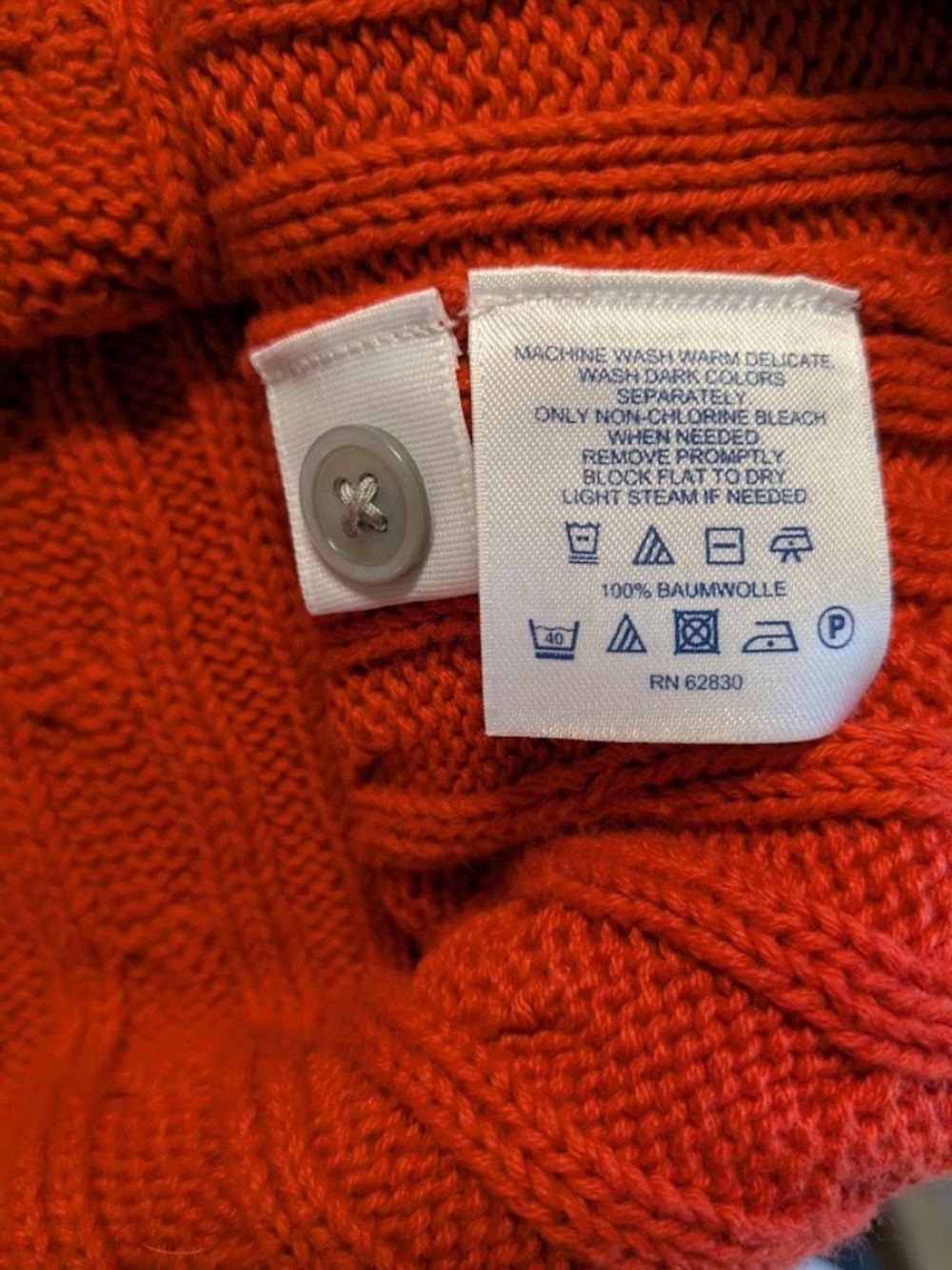 Land's End Drifter Cable Knit Sweater, Women's 1x - Picture 6 of 8